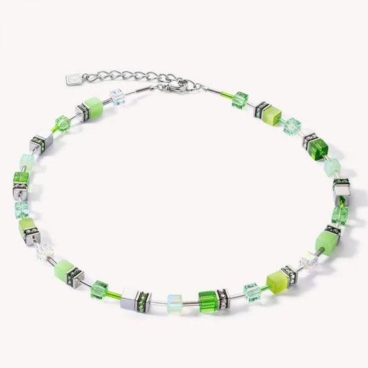 GEOCUBE Necklace Joyful Colours Green
