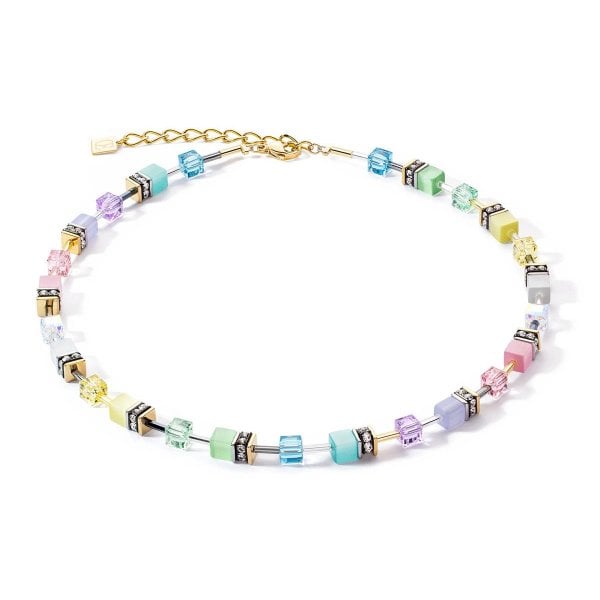 GeoCube Iconic Gentle Multi Colour Necklace