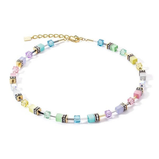GeoCube Iconic Gentle Multi Colour Necklace