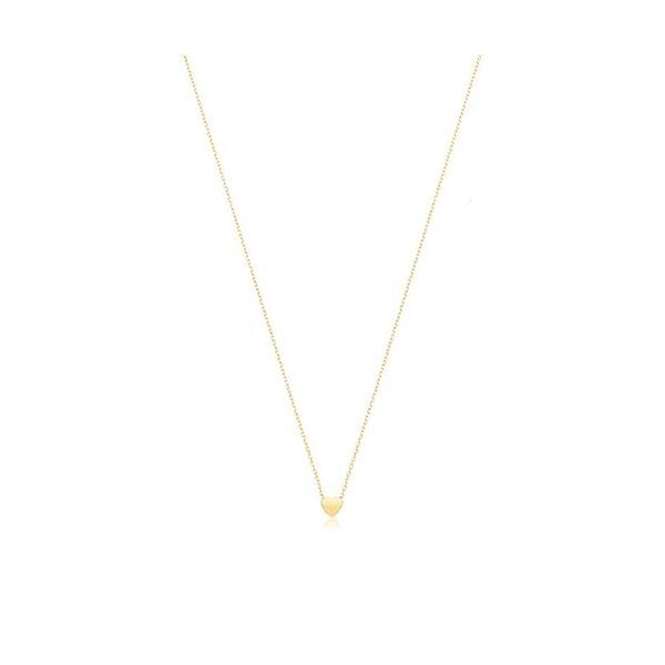 9ct Yellow Gold Heart Necklace