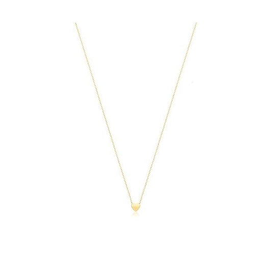 9ct Yellow Gold Heart Necklace