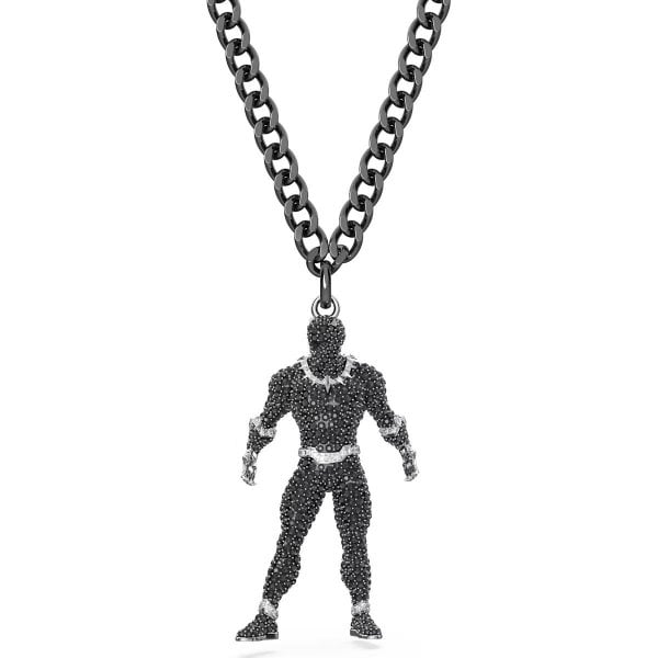 Black Panther © MARVEL necklace, Ruthenium plated