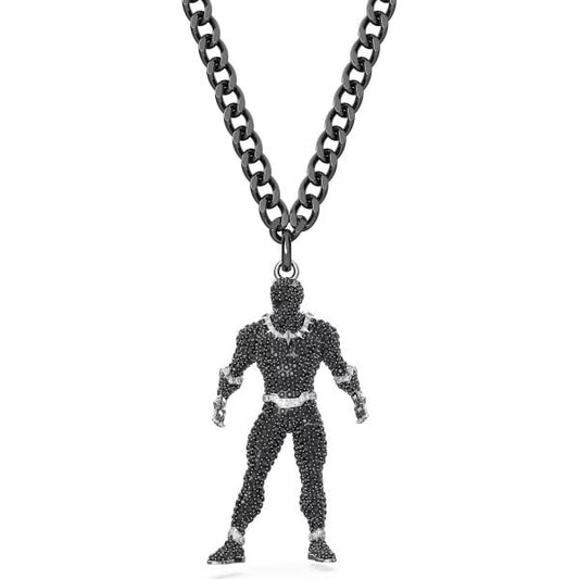 Black Panther © MARVEL necklace, Ruthenium plated