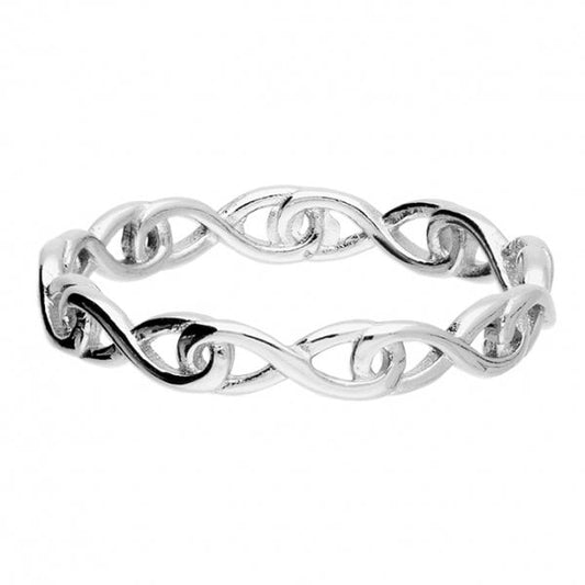 Sterling Silver Ring - SIZE N