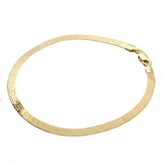 Yellow Gold Plated 19cm Bracelet