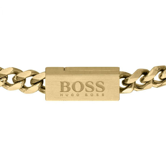 Gold Coloured Chain For Him Bracelet