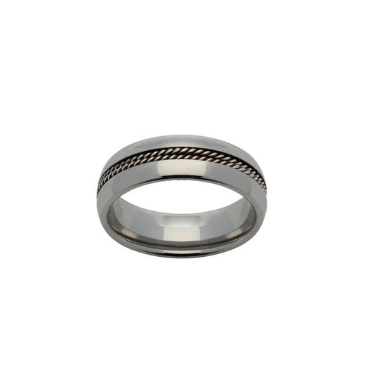 GENTS TUNGSTEN RING SIZE 62