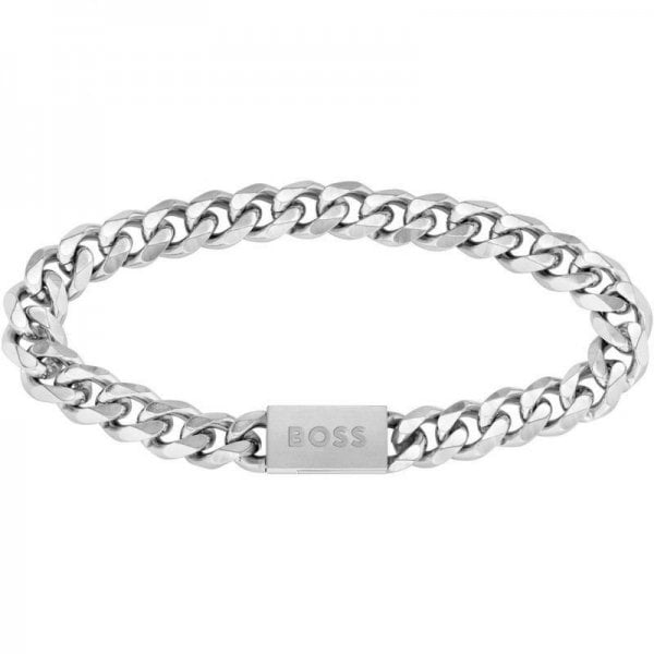 Boss Jewellery Chain Link Gents Bracelet