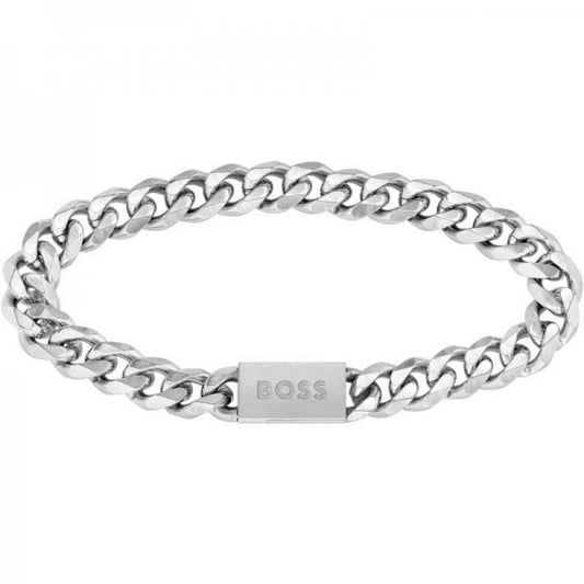 Boss Jewellery Chain Link Gents Bracelet