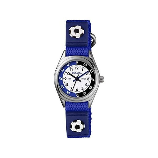 Boys Analogue Quartz Watch with Fabric and Canvas