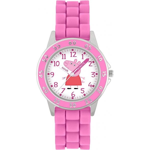Peppa Pig Girl's Analog Quartz Watch with Silicone