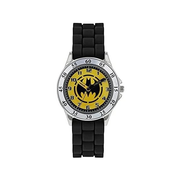BATMAN Boys Analogue Quartz Watch with Rubber Stra