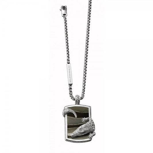 EX-DISPLAY Men's Crocodile Calcite Chain