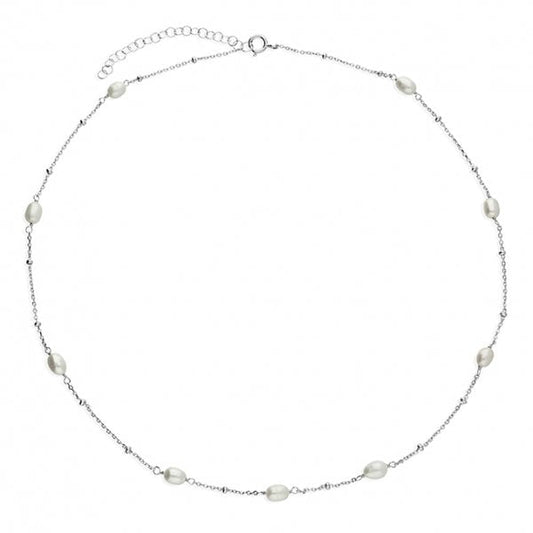Sterling Silver Necklace 41cm-46cm