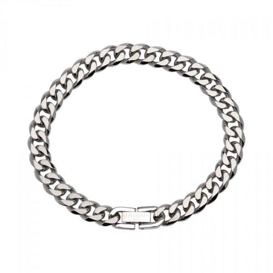 GENTS STAINLESS STEEL BRACELET 19CM