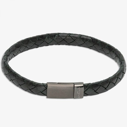 Gents Leather Bracelet 19cm
