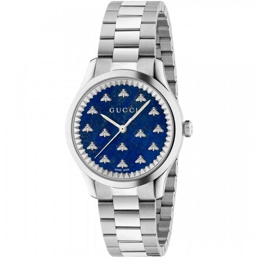 G-Timeless watch with bees, 32 mm