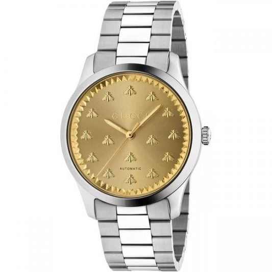 G-Timeless watch with bees, 42 mm