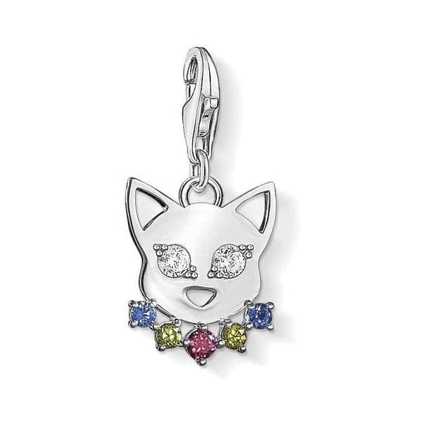 EX-DISPLAY Sterling Silver Cat Charm