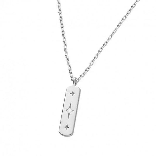 Sterling Silver Necklace 42-45cm