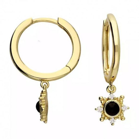 Yellow Gold Plated Earrings