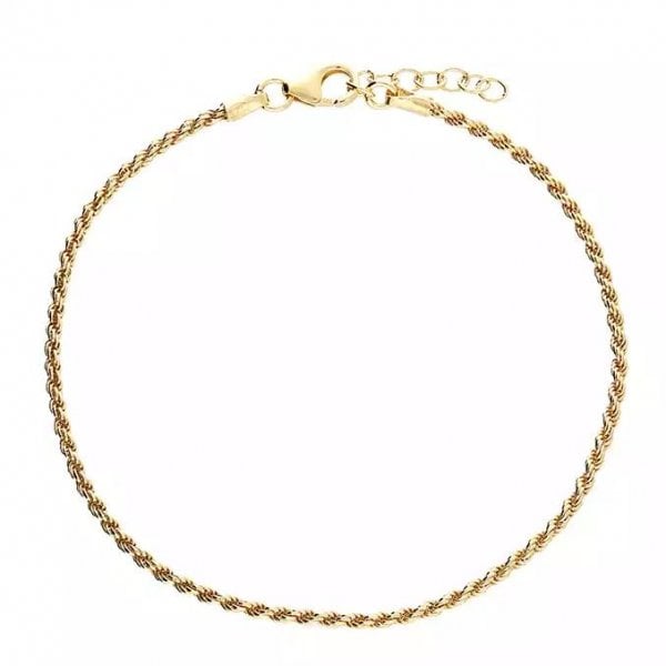 Yellow Gold Plated Bracelet 18+2cm
