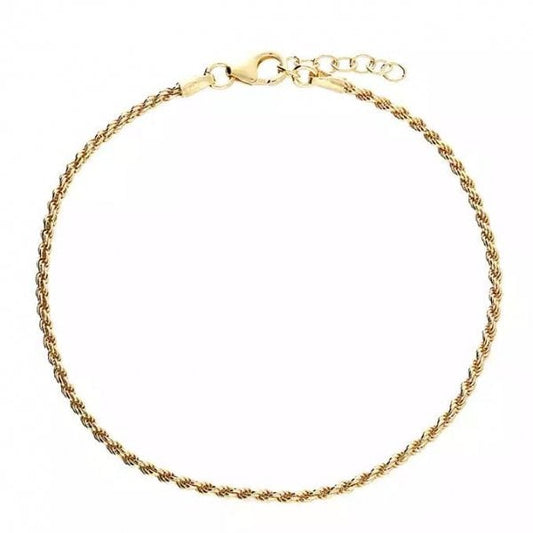Yellow Gold Plated Bracelet 18+2cm
