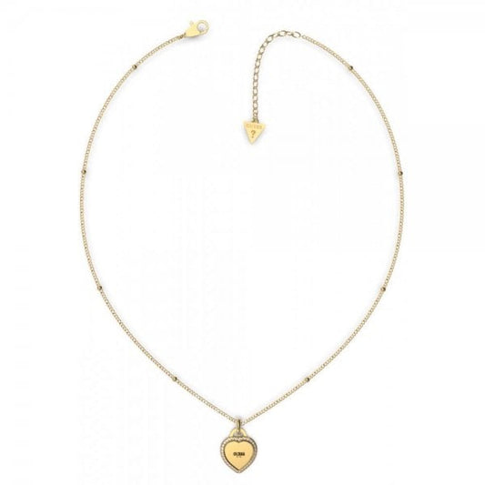 Gold Plated Heart Charm Necklace