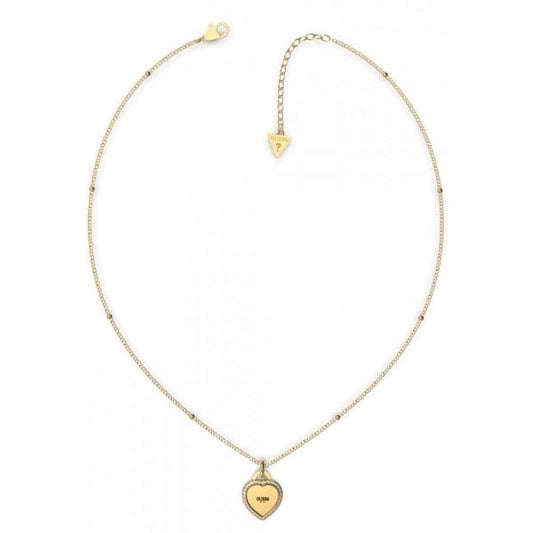 Gold Plated Heart Charm Necklace
