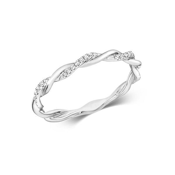 DIAMOND TWIST RING