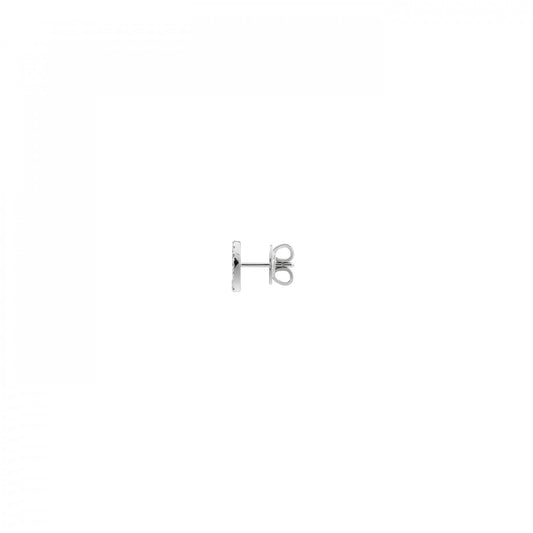 Gucci Interlocking Earrings Large - White Gold