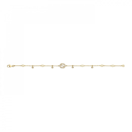 Gucci Interlocking Bracelet Large - Yellow Gold