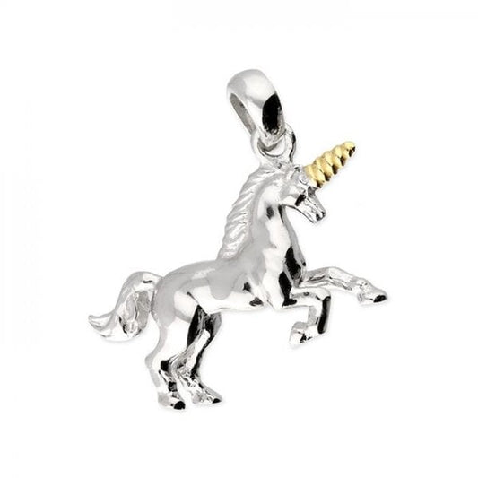 Sterling Silver Pendant - Unicorn