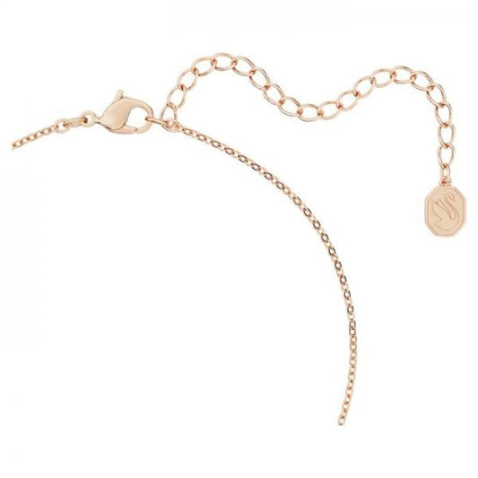 Originally pendant, White, Rose gold-tone plated