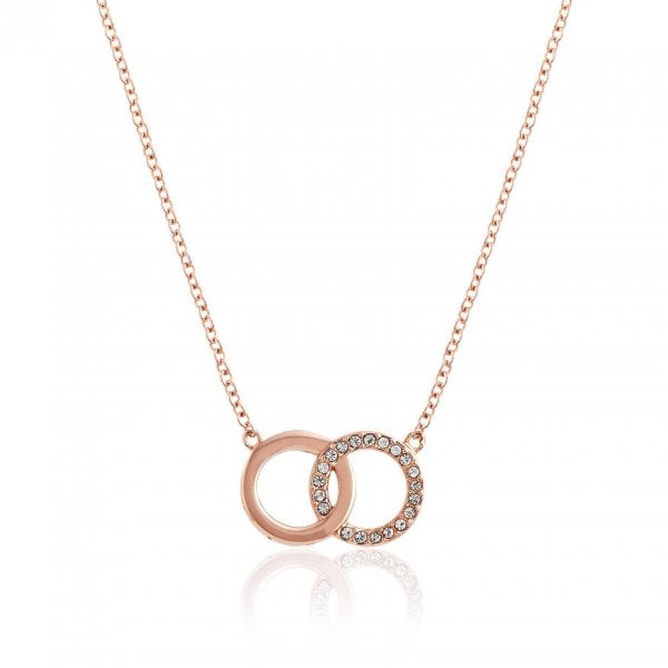 Classics Rose Gold Interlink Necklace