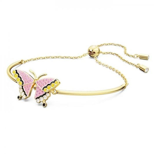 Idyllia bracelet Butterfly, Multicoloured, Gold