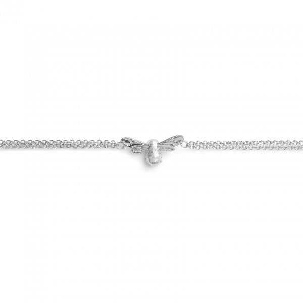 Lucky Bee Silver Bee Bracelet