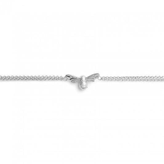 Lucky Bee Silver Bee Bracelet