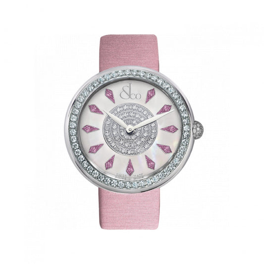 Brilliant One Row Pink Sapphires 38mm