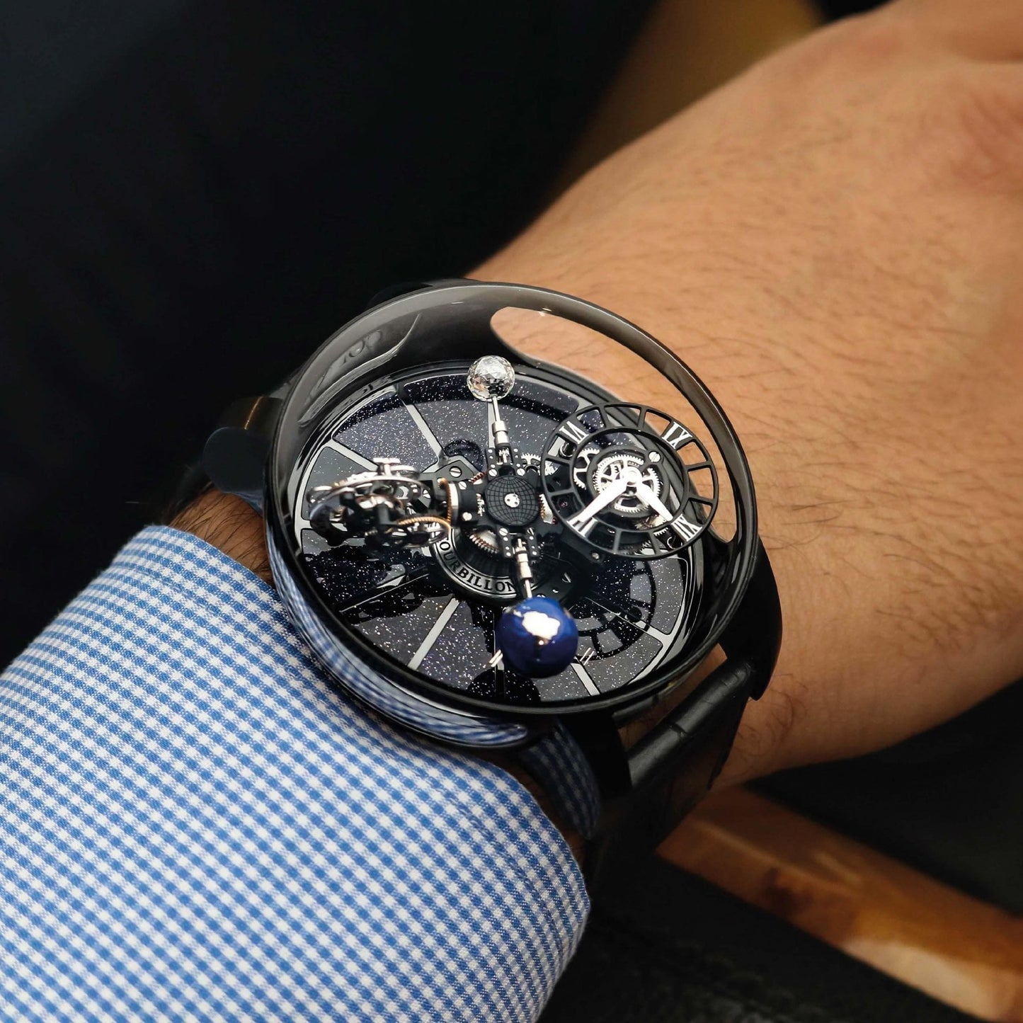 Astronomia Tourbillon Black Gold