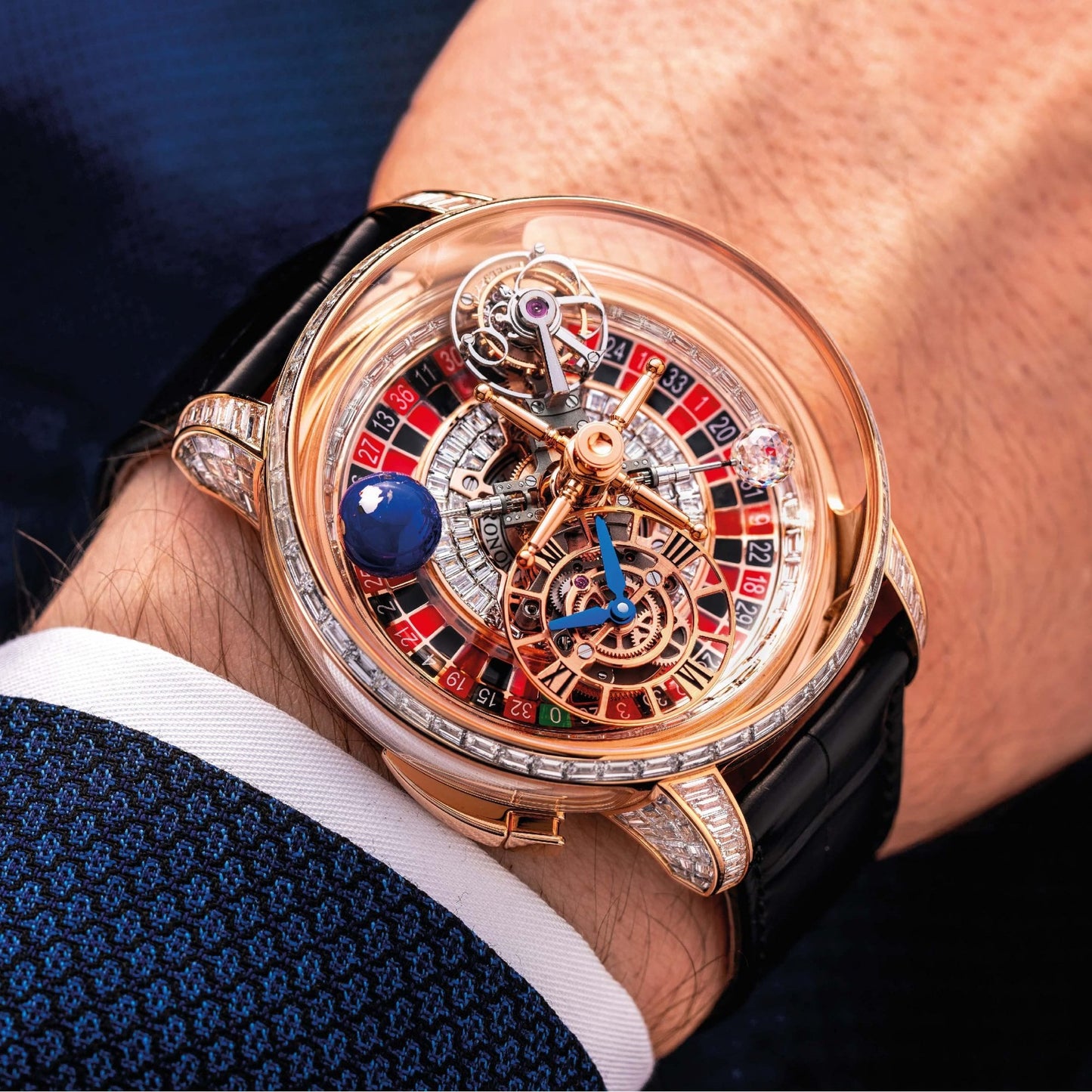 Astronomia Casino Baguette Double Axis Tourbillon