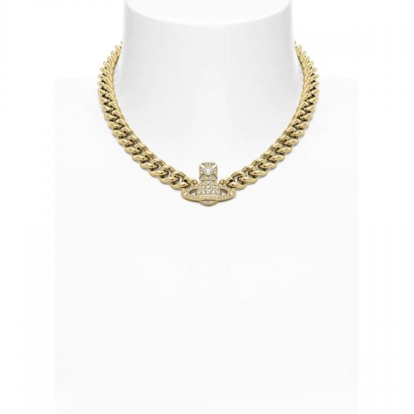 Graziella Gold Plated CZ Choker