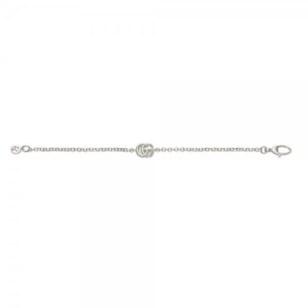 GG Marmont Sterling Silver Bracelet Size 18