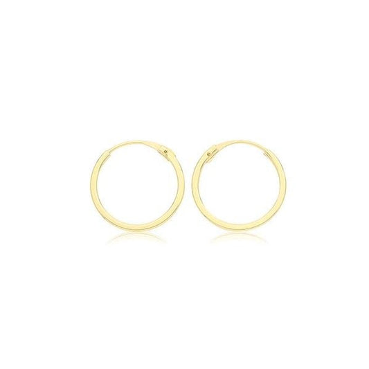9CT YELLOW GOLD SLEEPERS