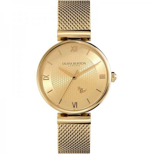Minima Bee Gold Plated Watch