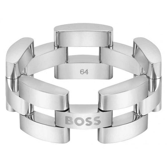 Men’s Sway Medium Stainless Steel Ring