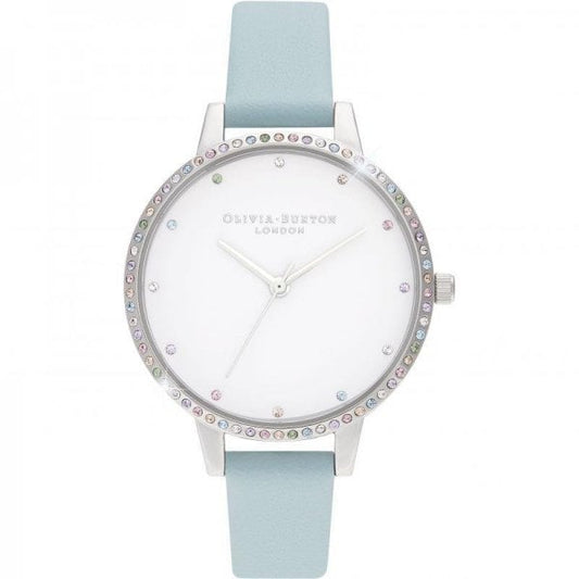 RAINBOW RAINBOW BEZEL TURQUOISE WATCH