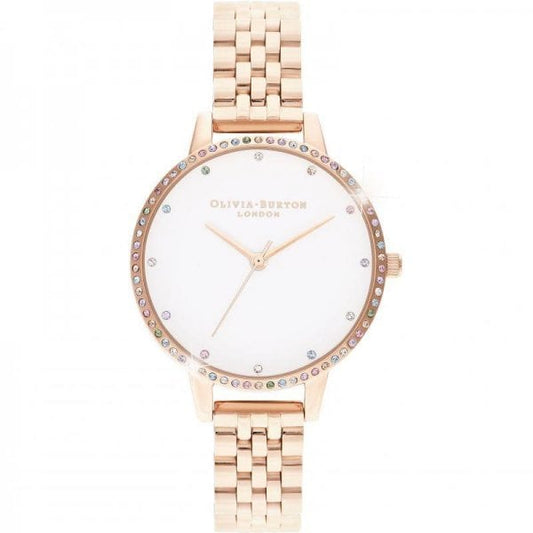 RAINBOW BEZEL WATCH