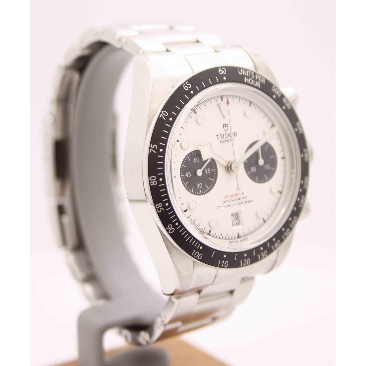 Men's Steel Black Bay Chrono