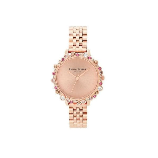 Limited Edition Bejewelled & Rose Gold Watch